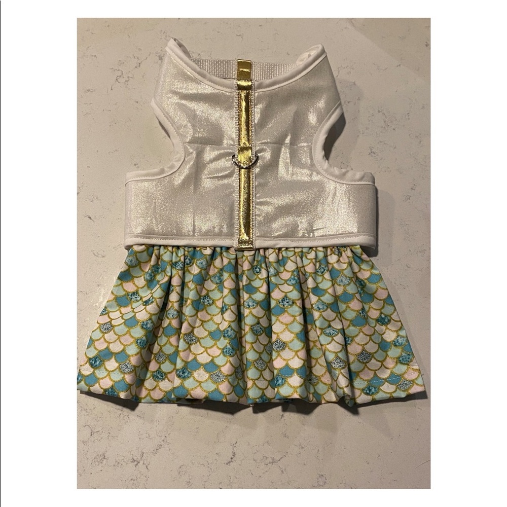 Custom made dog harness dress